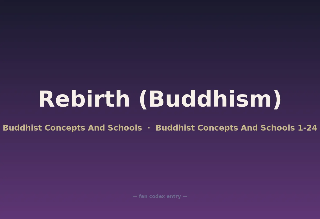 Rebirth (Buddhism)