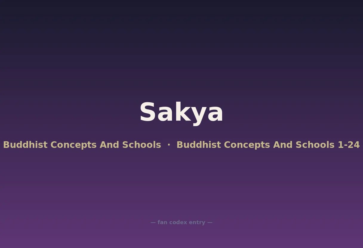 Sakya