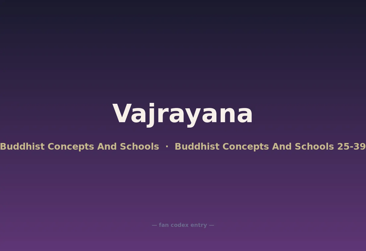 Vajrayana